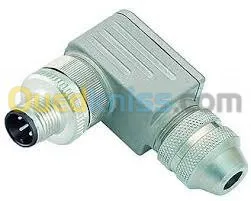 Connecteur m12 coudé