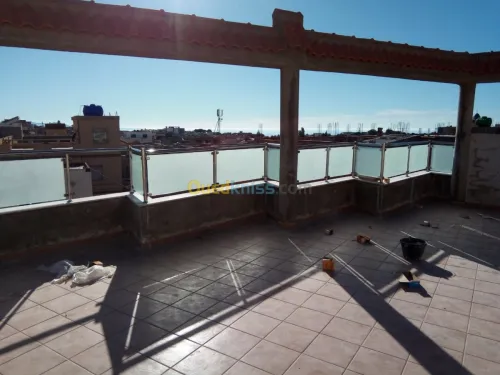 Travaux en inox et verre