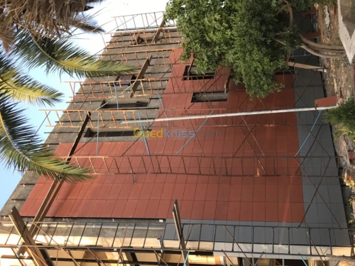 Revêtement des façades