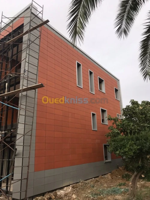 Revêtement des façades