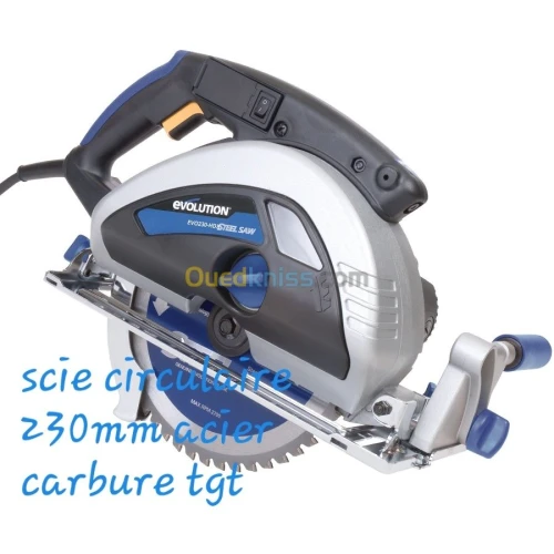 Scie circulaire 230mm acier 