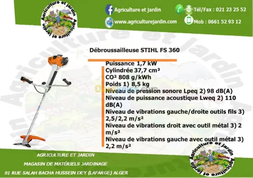 DEBROUSSAILLEUSE STIHL FS 360