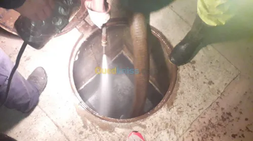 Debouchage de canalisation et vidange 