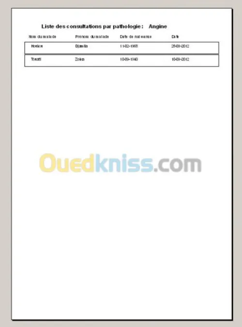  Logiciel gratuit pour cabinet médical