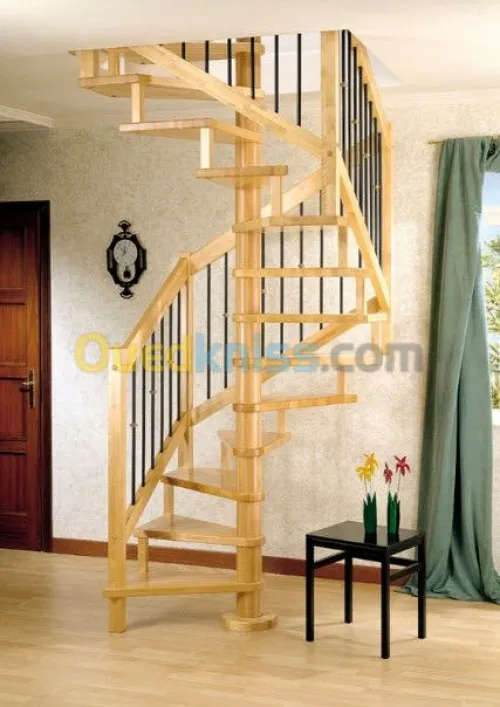 Fabrication escaliers en bois 