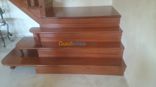 Fabrication escaliers en bois 