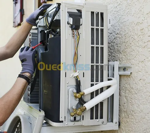 Installation, réparation et nettoyage 