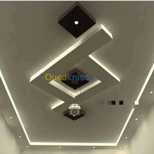 Peinture décoration placo plâtre faux-