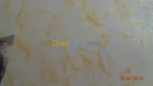 Peinture décoration placo plâtre faux-