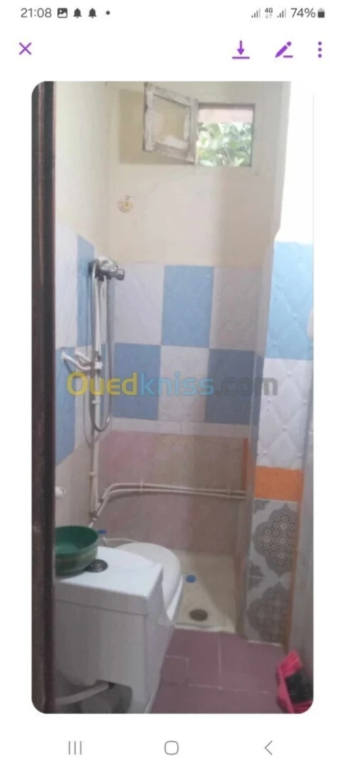 Location Appartement Niveau de villa Studio Alger Bordj el kiffan
