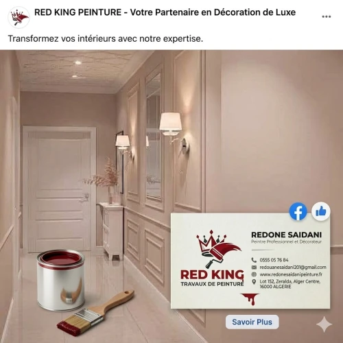 Peintre professionnel d'intérieur