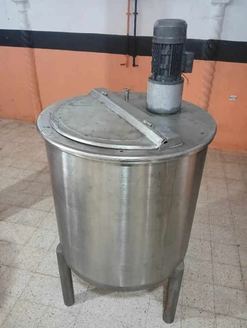 Cuve alimentaire pour fromages, lait et boissons à pulpe 500 Litres