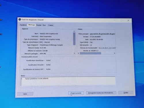 DELL INSPIRON 5570 / INTEL I5 8 EME / 8 G / 256 SSD NVME / 15.6 DOUBLE CARTE GRAPHIQUE
