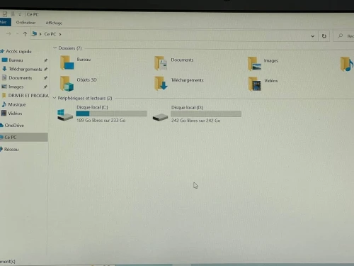 HP PROBOOK 640 G3 / I5 7EME / 8G / 512 SSD M2 /14 FHD