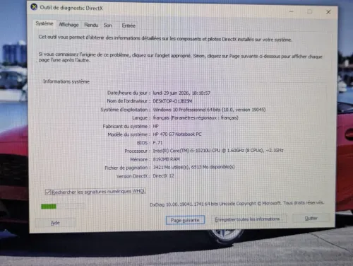HP 470 G7/ INTEL I5 10 EME / 8G /256 SSD / 17.3 DCG UHD 620+RADEON 440M