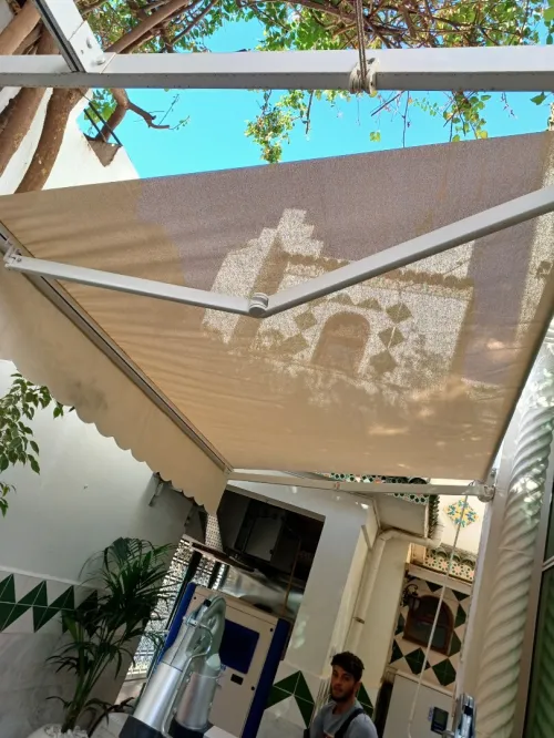 store Californien enrouleur duo vénitien moustiquaire tinda pergola