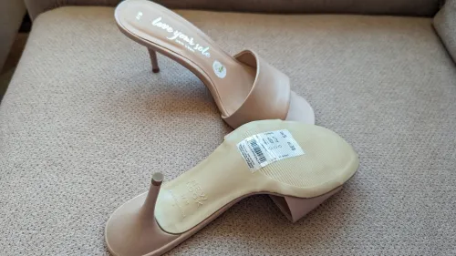 Chaussures femme Beige avoine 