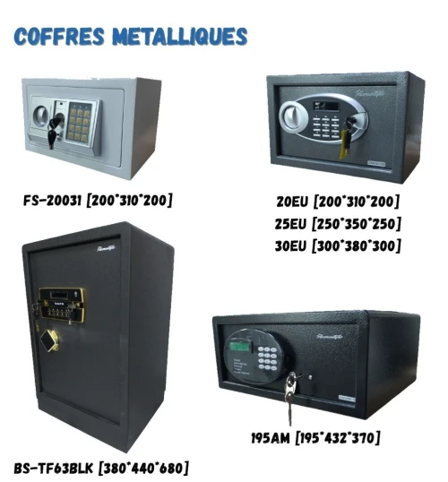 ARMOIRE BLINDE ET COFFRE FORT