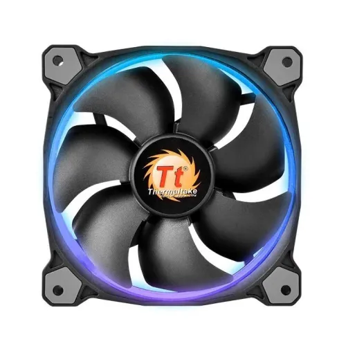 VENTILATEUR BOITIER THERMALTAKE RIING 140MM RGB 256 COLORS LED / SWITCH