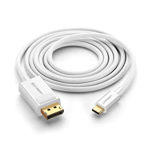 ugreen usb type c to dp cable 1.5m white