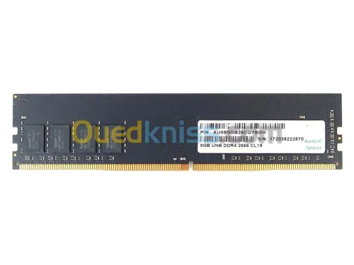 MEMOIRE APACER 8GB DDR4 PC2666MHZ
