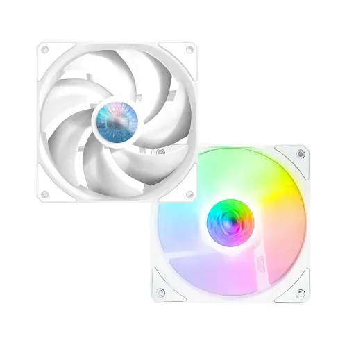 VENTILATEUR BOITIER COOLER MASTER SICKLEFLOW 120 ARGB 3 IN 1 WHITE