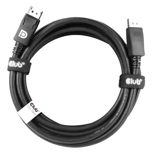 CABLE CLUB 3D CAC-1060 - DISPLAYPORT 1.4 HBR3 CABLE MALE / MALE 3 METERS /9.84FT