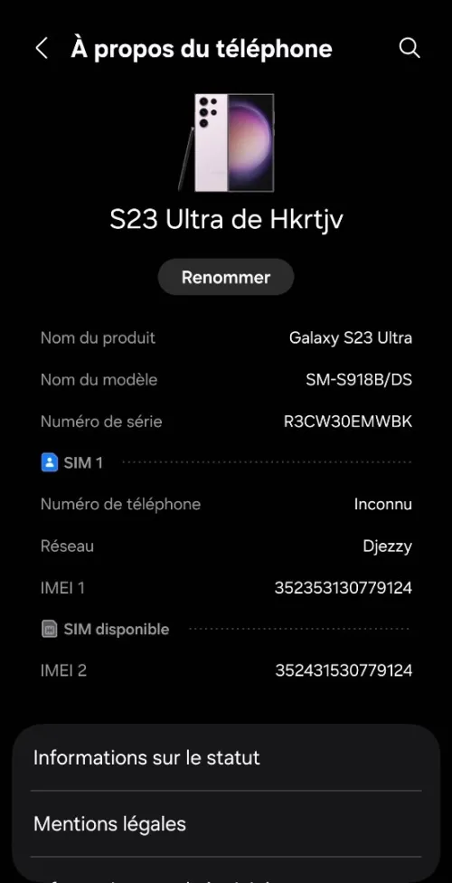Samsung Galaxy s23ultra
