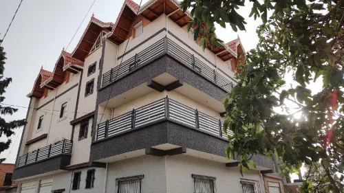 Décoration façades en monocouche
