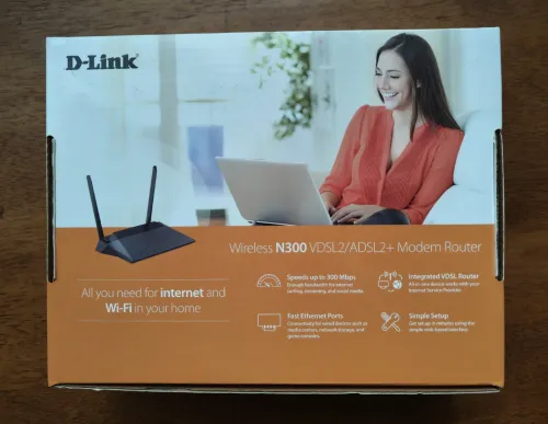 مودام روتر Modem Router D-Link DSL-224 Wireless N300 VDSL2/ADSL2