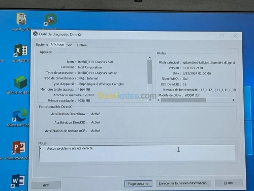 LOT 10 DELL LATITUDE 5490/5480 / INTEL I5 7EME / 8G / 256 SSD NVME / 14 / FHD