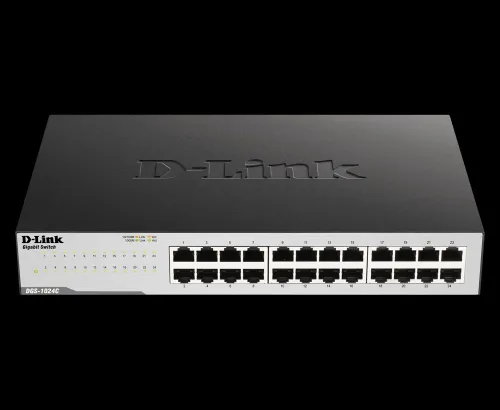 Switch 24 Ports D-Link Gigabit DGS-1024C 10/100/1000Mbps