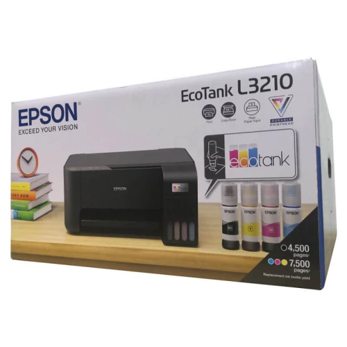 Imprimante Multifonction EPSON EcoTank L3210 Avec Réservoire d'encre