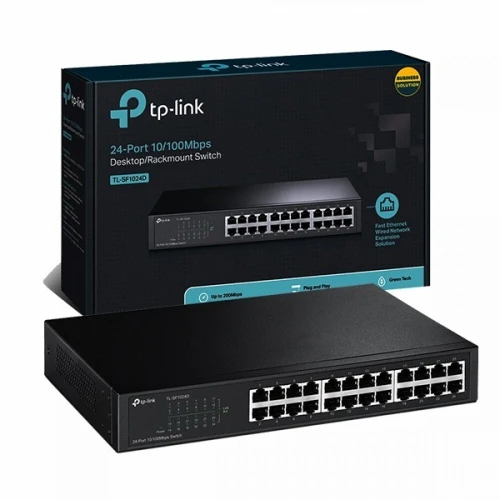 Switch 24 PortsRackable TP-Link TL-SF1024D 10/100Mbps