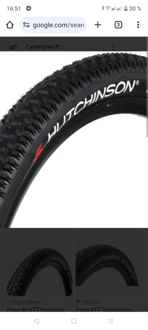 Pneus vélo original