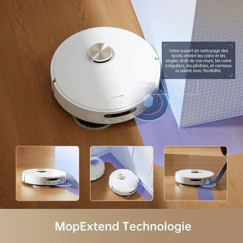 Aspirateur Robot Laveur Avec Station De Vidange DREAME L10S PRO ULTRA HEAT -7000PA-220min Autonomie