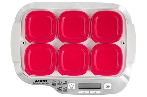 Yaourtiere Seb Multi Delices Express 6 Pots 140 ML 5 Programmes automatiques Sans BPA YG660100