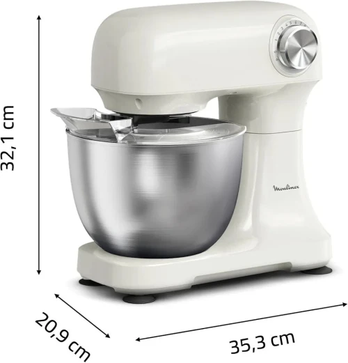 Robot Patissier Moulinex Bake Easy Soleil Beige 3.5L 500 W