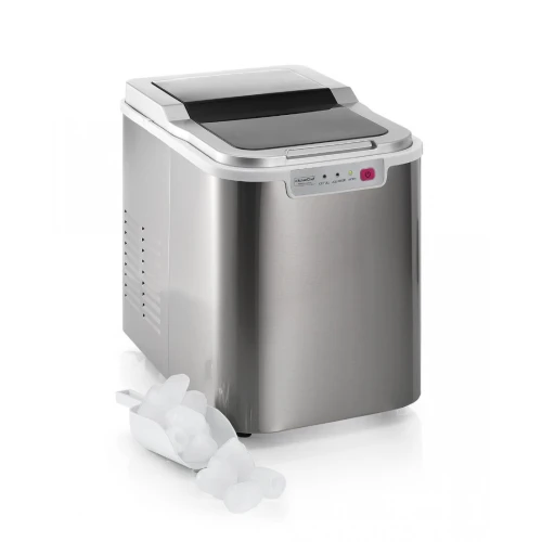 kitchen chef Machine À Glaçons 140w 12kg/24h Avec Nettoyage Automatique Inox - YT-E-005B1