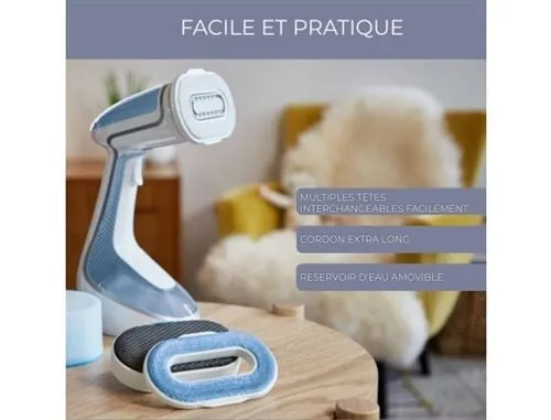 Défroisseur Vapeur À Main 4en1 1700w Pure Tex Calor DT9531C0