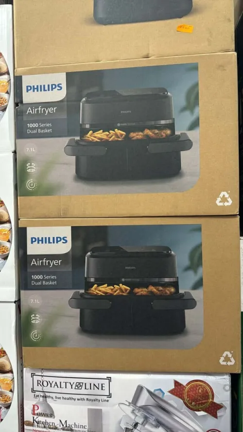 Airfryer Philips Série 1000  double panier bleu 7.1L