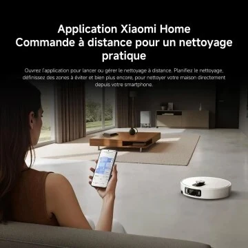 Aspirateur XIAOMI Robot Laveur  5 Pro 20000 Pa
