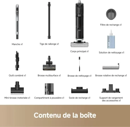 dreame H14 Dual Aspirateur Laveur 5-en-1