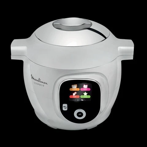 Cookeo MULINEX CE854B10 gris 6L 1600W 6 Programmes 80 Recettes 