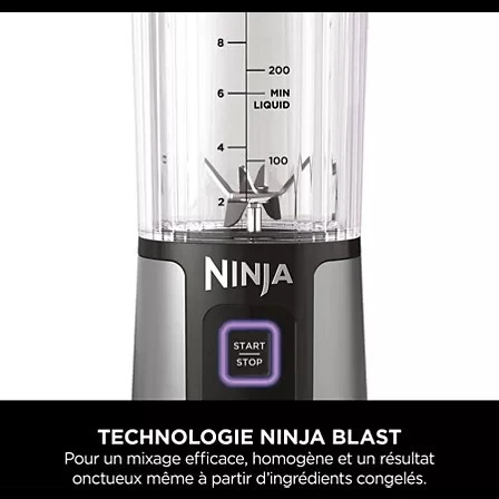 Blender portable sans fil Ninja Blast  Noir BC151EUBK