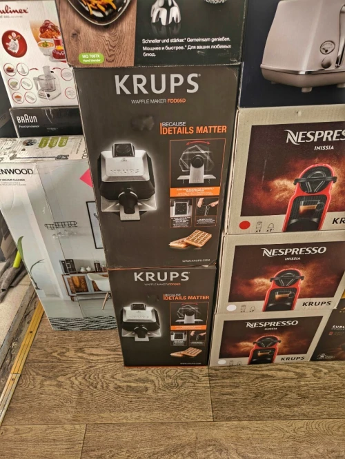  Gaufrier Krups Rotatif Professionnel 1200W FDD95D10