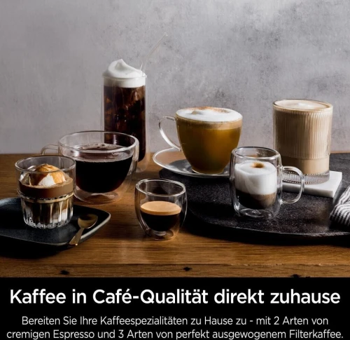 Machine à café - NINJA - 3en1 ES601EU Luxe Premier - 1650 W - 2 Litres - Acier inoxydable