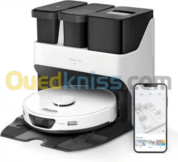 Robot Roborock S7 Max Ultra 5500Pa Lavage Séchage Et Remplissage Automatique Vocale/APP