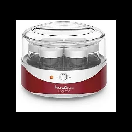 Yaourtière Électrique Avec 7Pots En Verre 13W Yogurteo Moulinex YG229510