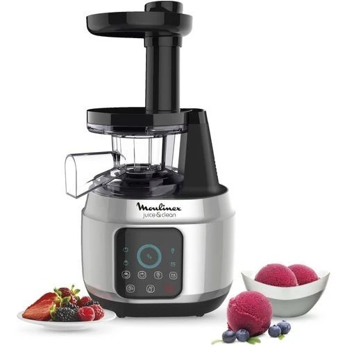 Moulinex EXTRACTEUR DE JUS Fruits et Légumes 150W ZU420E10 Noir/ Gris 